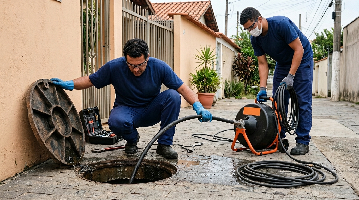Desentupimento de Esgoto em Juiz de Fora‑MG