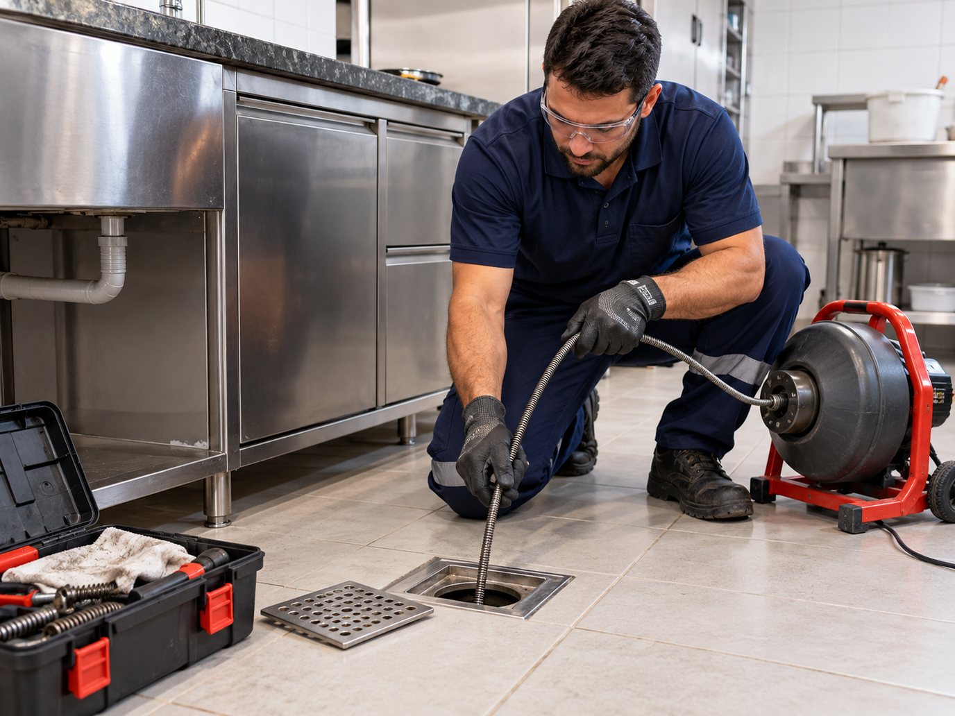 Desobstrução na Cozinha em Juiz de Fora‑MG